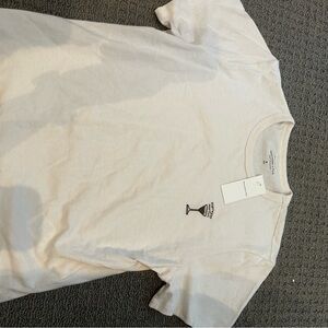 Abercrombie & Fitch White Short Sleeve Tee